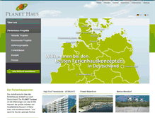Tablet Screenshot of planet-haus.de